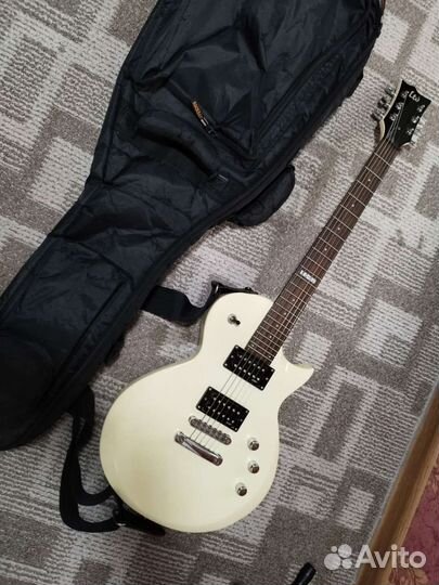 ESP LTD EC-50 WH indonesia + чехол +ремень