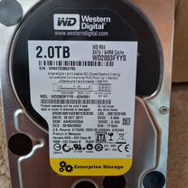 Жёсткий диск WD RE 2 TB