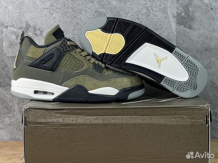 Кроссовки Nike Air Jordan 4 Retro SE Craft Olive