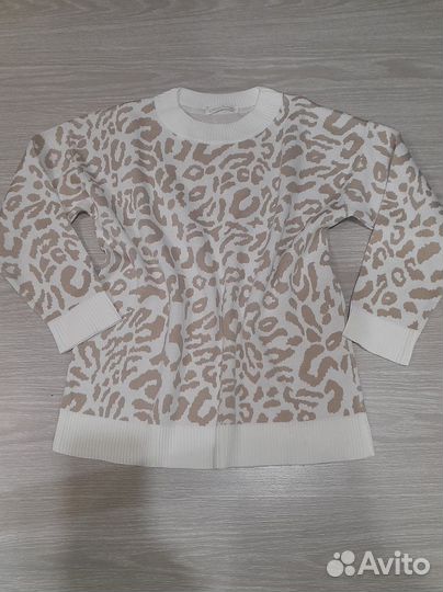 Свитер леопардовый