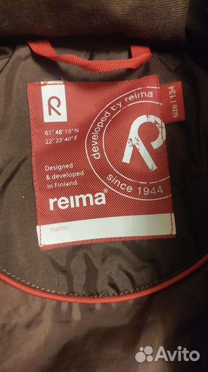 Пуховик reima 134