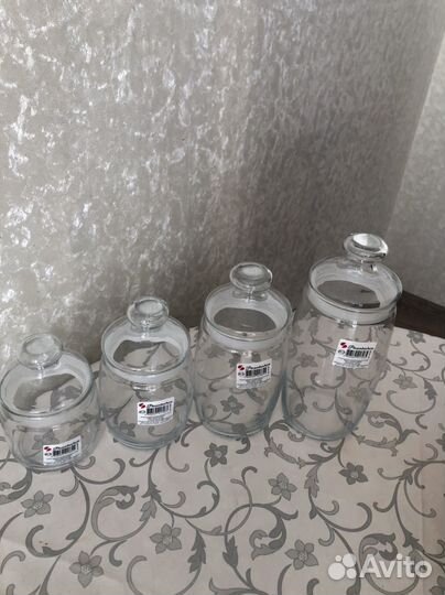 Новые банки для сыпучих продуктов