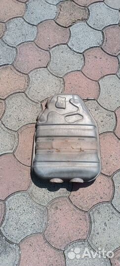 Задняя банка глушителя Ауди