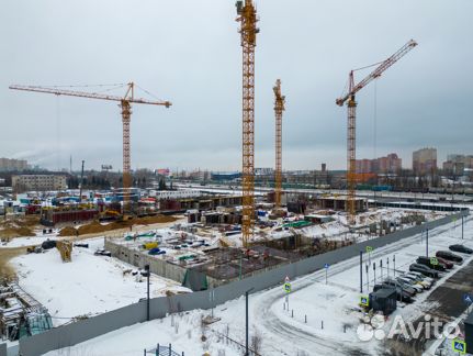 Ход стро�ительства Белая Дача парк 1 квартал 2023