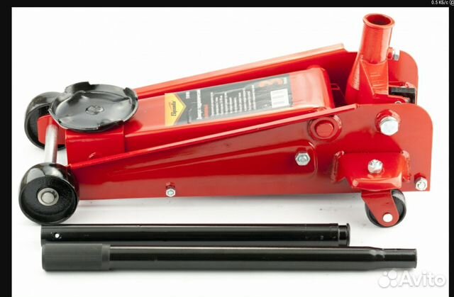 Домкрат подкатной sparta