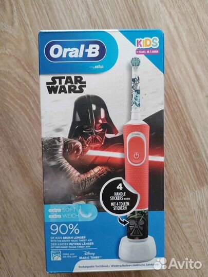 Электрическая щетка Oral-B Vitality Kids Star Wars