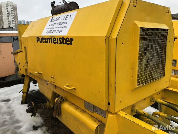 Бетононасос Putzmeister BSA 1406D, 2010