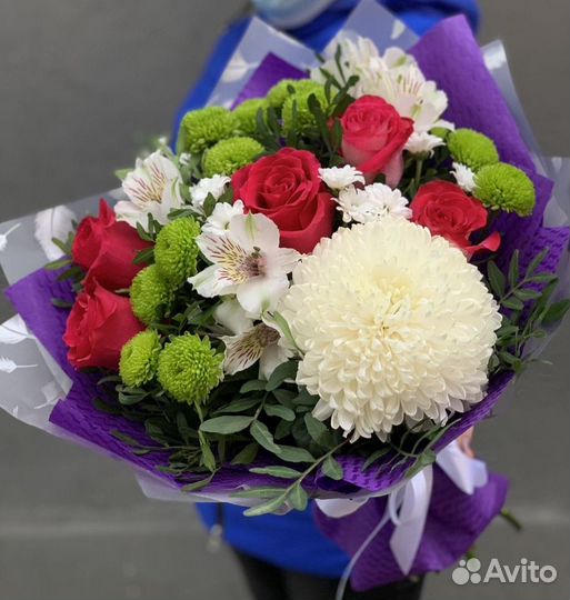 Букет из живых цветов с доставкой