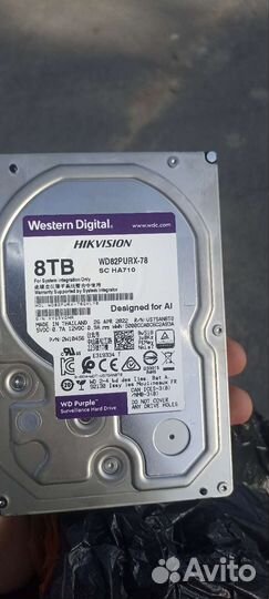 Western Digital Purple IntelliPower 8 тб
