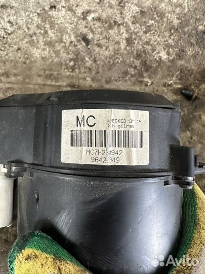 Chevrolet aveo t200 приборная панель