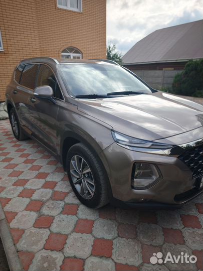 Hyundai Santa Fe 2.4 AT, 2019, 74 000 км