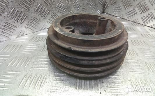 Шкив коленвала демпферный дизельный mitsubishi paj