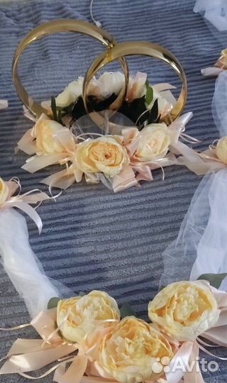 Свадебные аксессуары на машину