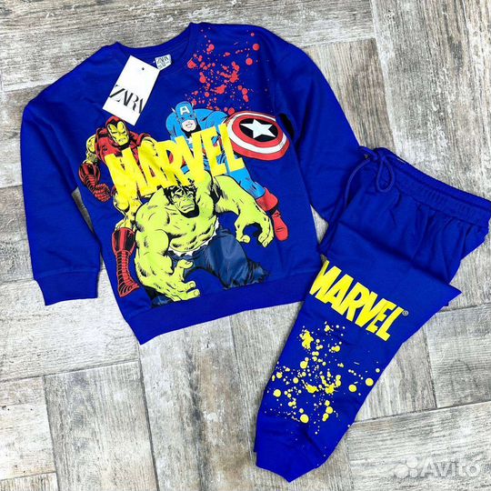 Костюм zara Marvel турецкая детская одежда