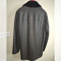 Кожаная дубленка мужская 54 56, Севастополь