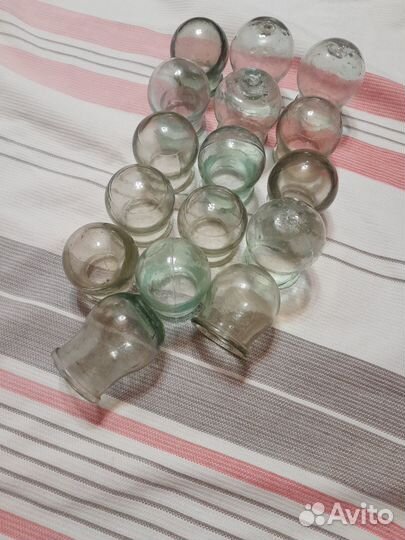 Медицинские банки стеклянные СССР