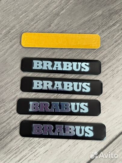 Шильдик на сиденье,эмблема brabus,наклейка Брабус