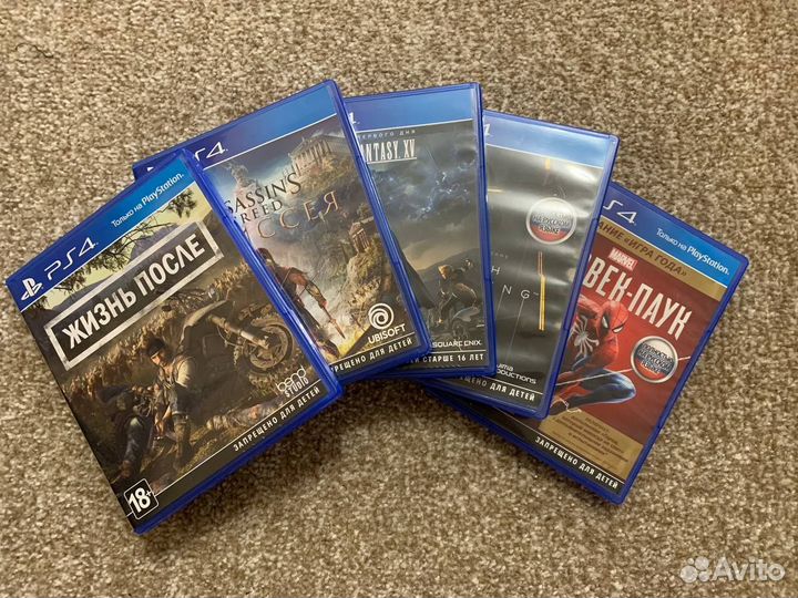 Assassin’s Creed Odyssey и Final Fantasy X для PS4