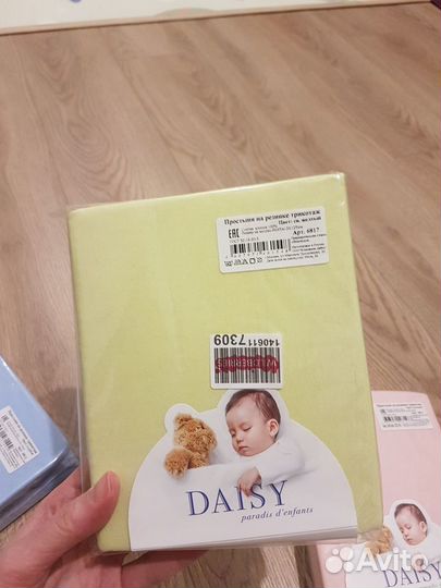 Простынь детская на резинке Daisy 60/120