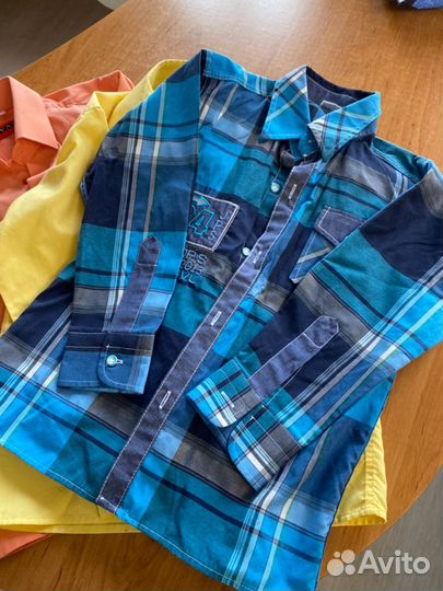 Пакет Пиджак, рубашки, кофта на мальчика 122