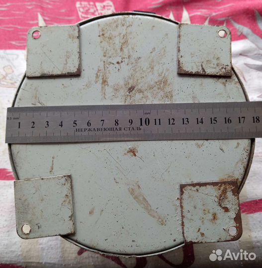 Светильник промышленный красный СССР