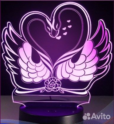 Новый разные 3D светильники ночник в ассортименте