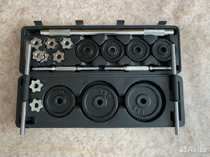 Набор штанга и гантели