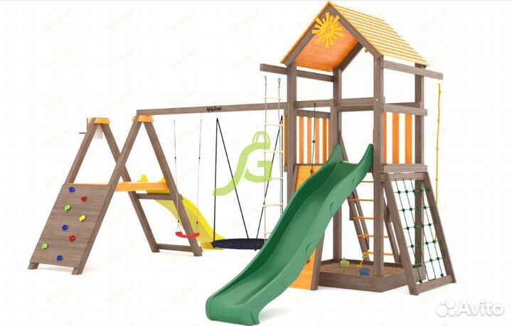 Детская площадка Панда Фани Gride мод.1