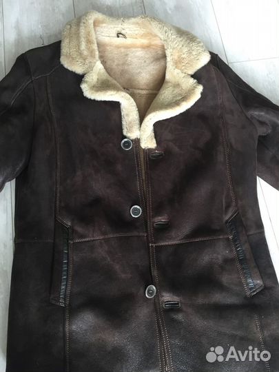 Дубленка натуральная мужская 48 50 размер