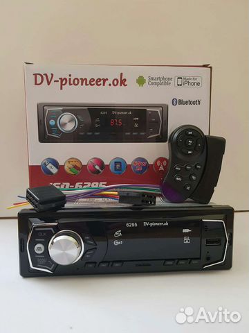 Автомагнитола Pioneer с Bluetooth USB AUX