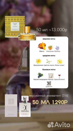 Люксовые духи