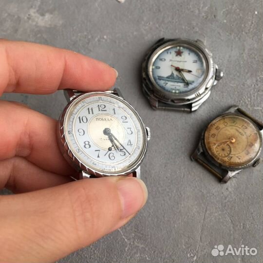 Мужские наручные часы СССР командирские