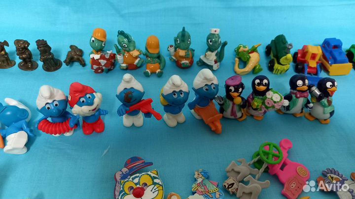 Игрушки из киндера пакетом