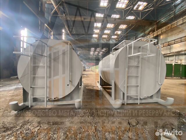 Резервуары Емкости под заказ от 10 до 200 м3