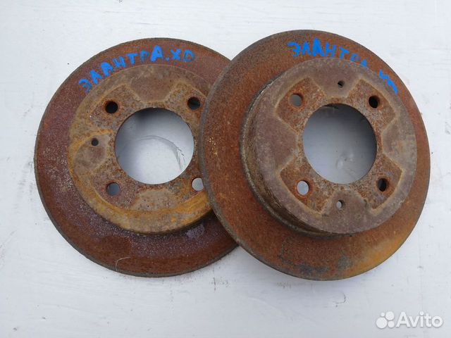 Диски тормозные задние Hyundai Elantra XD J3