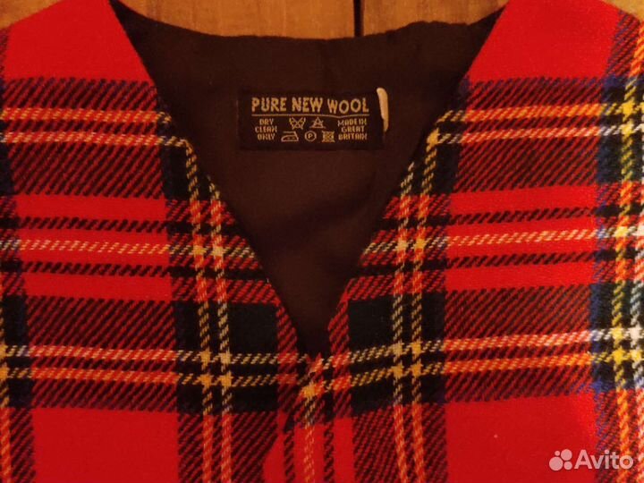 Шотландский костюм на девочку 4 г, японский костюм