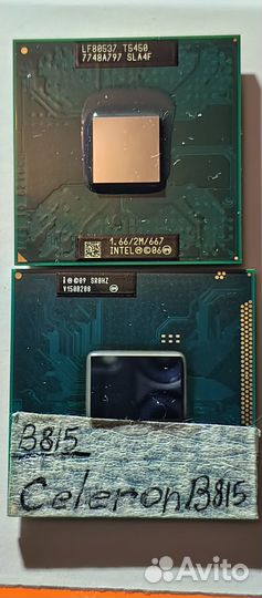 Intel процессоры для ноутбуков