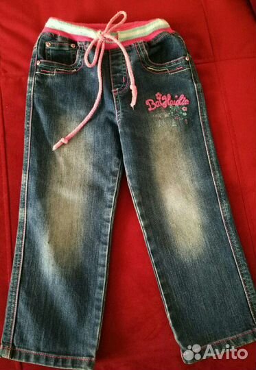 Джинсы на девочку 2-3 года