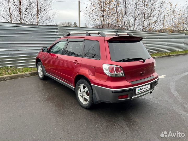 Mitsubishi Outlander 2.4 AT, 2004, 211 323 км
