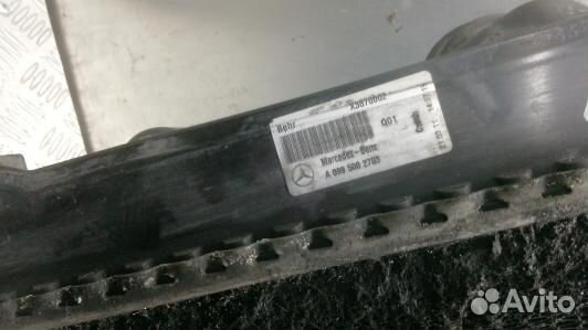 Радиатор системы охлаждения mercedes benz E-class