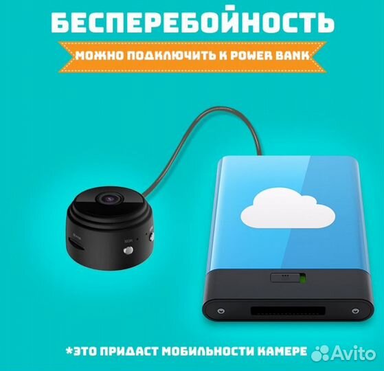 Камера беспроводная видеонаблюдения wi-fi