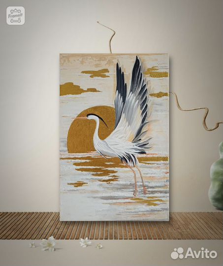 Картина интерьерная ручная работа