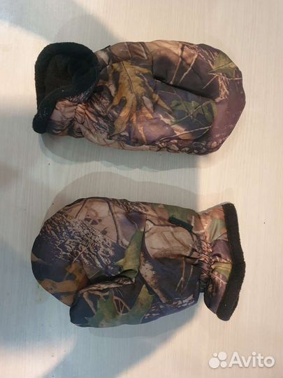 Теплые варежки