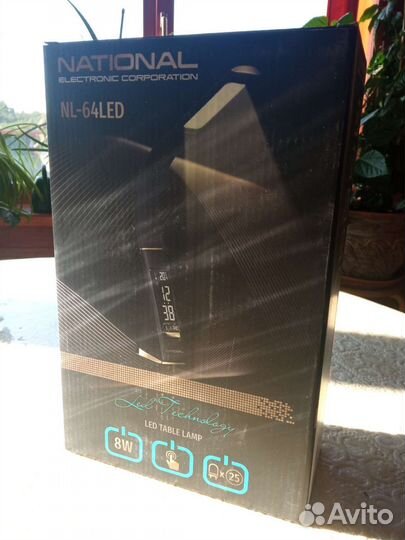 Светильник светодиод настольный national NL64LED