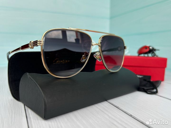 Солнцезащитные очки Cartier женские мужские