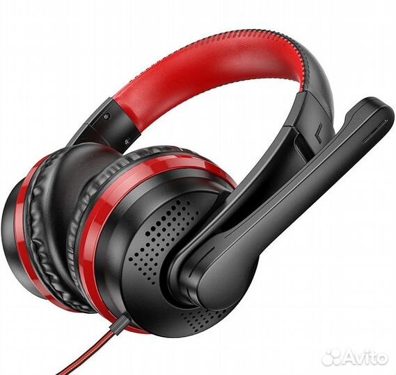 Игровые наушники с микрофоном Hoco новые