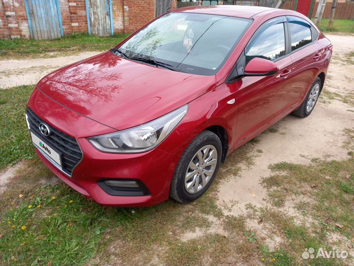 Hyundai Solaris 1.6 МТ, 2018, 85 000 км