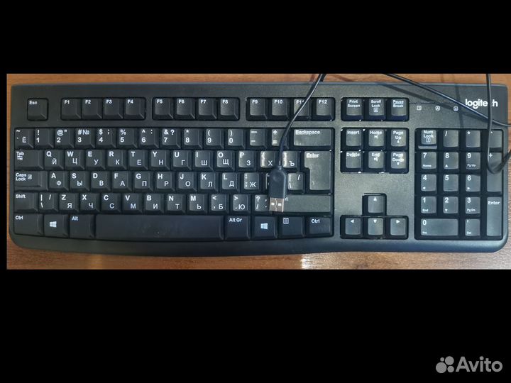 Клавиатура Logitech K120, USB