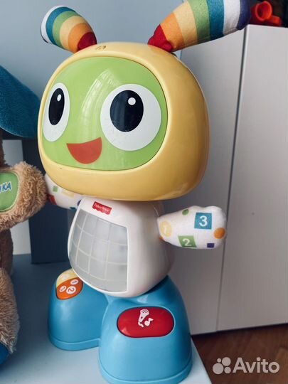 Робот Бибо и ученый щенок fisher price