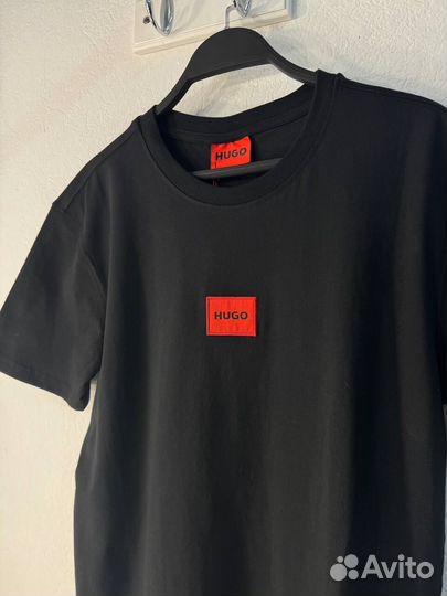 Футболка Hugo Boss темная LUX